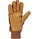Carhartt Men's Insulated Duck Synthetic Leather Knit Cuff Gloves                                                                 - view number 2 image