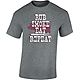 Academy Sports + Outdoors Men’s Rub, Smoke, Eat, Repeat T-shirt                                                                - view number 1 selected