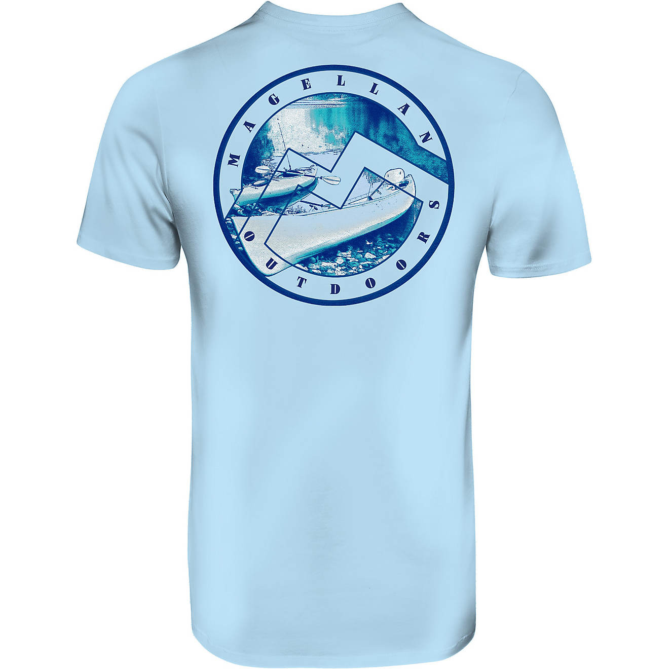 Magellan Outdoors Men’s Paddle Break Logo T-shirt                                                                              - view number 1