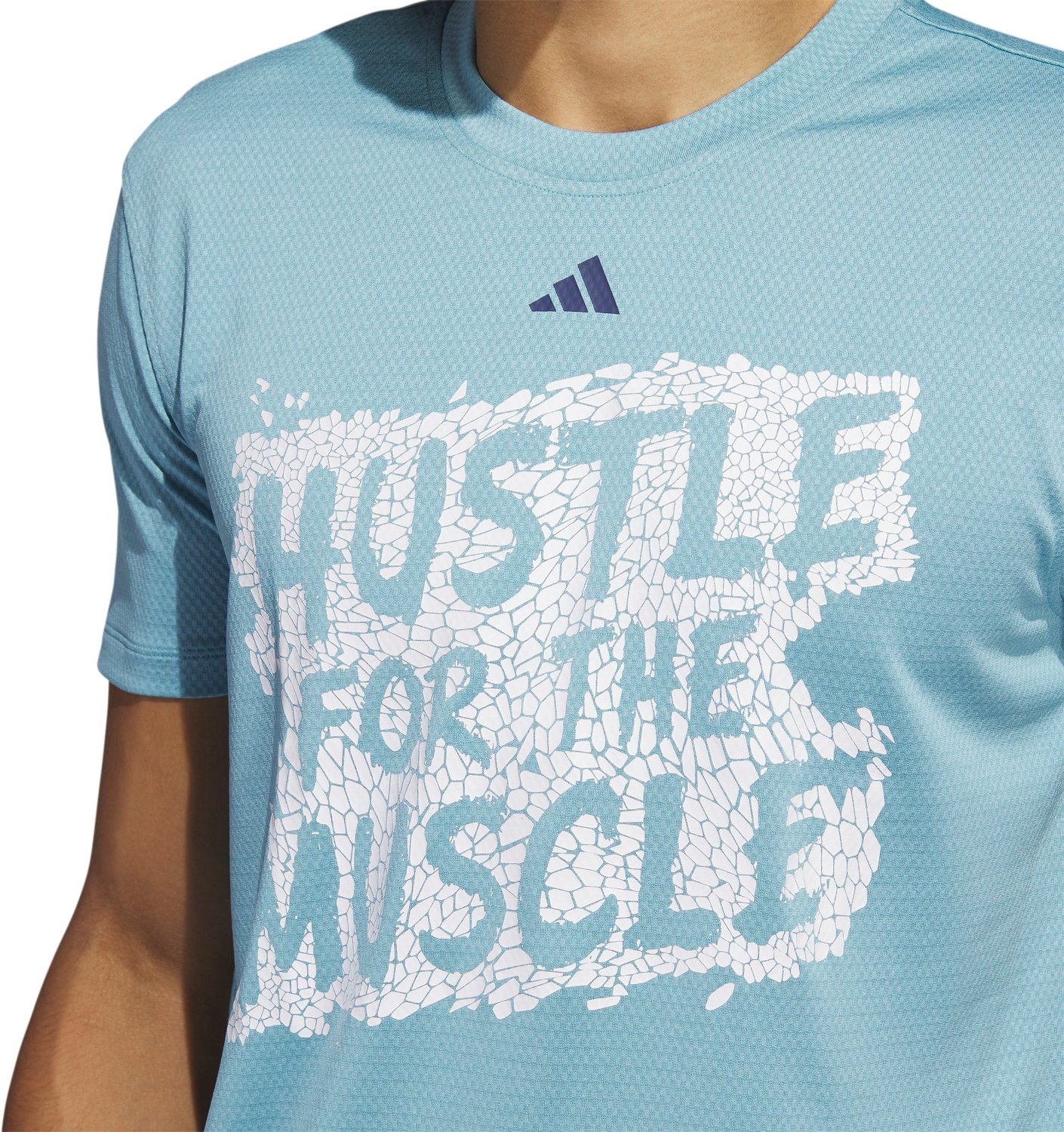 adidas Men's Hustle For The Muscle Graphic Short Sleeve T-shirt - view number 5