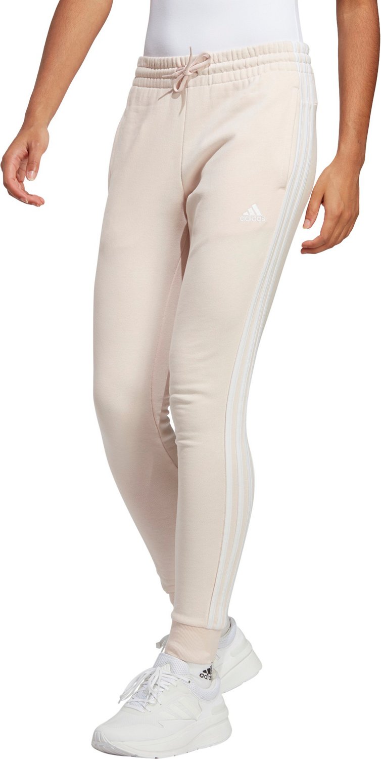 adidas Women's 3S French Terry Cuffed Pants Academy