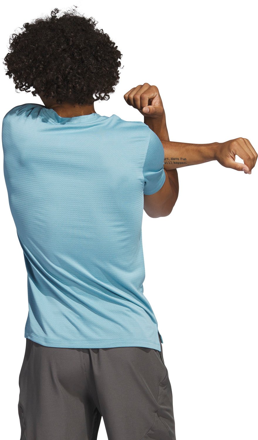 adidas Men's Hustle For The Muscle Graphic Short Sleeve T-shirt - view number 2