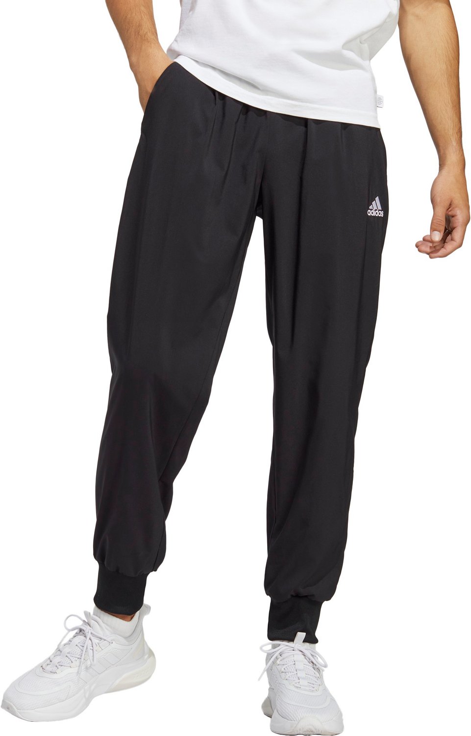 Buy ADIDAS MEN ESSENTIALS TAPERED OPEN HEM PANTS (GK9222) Online