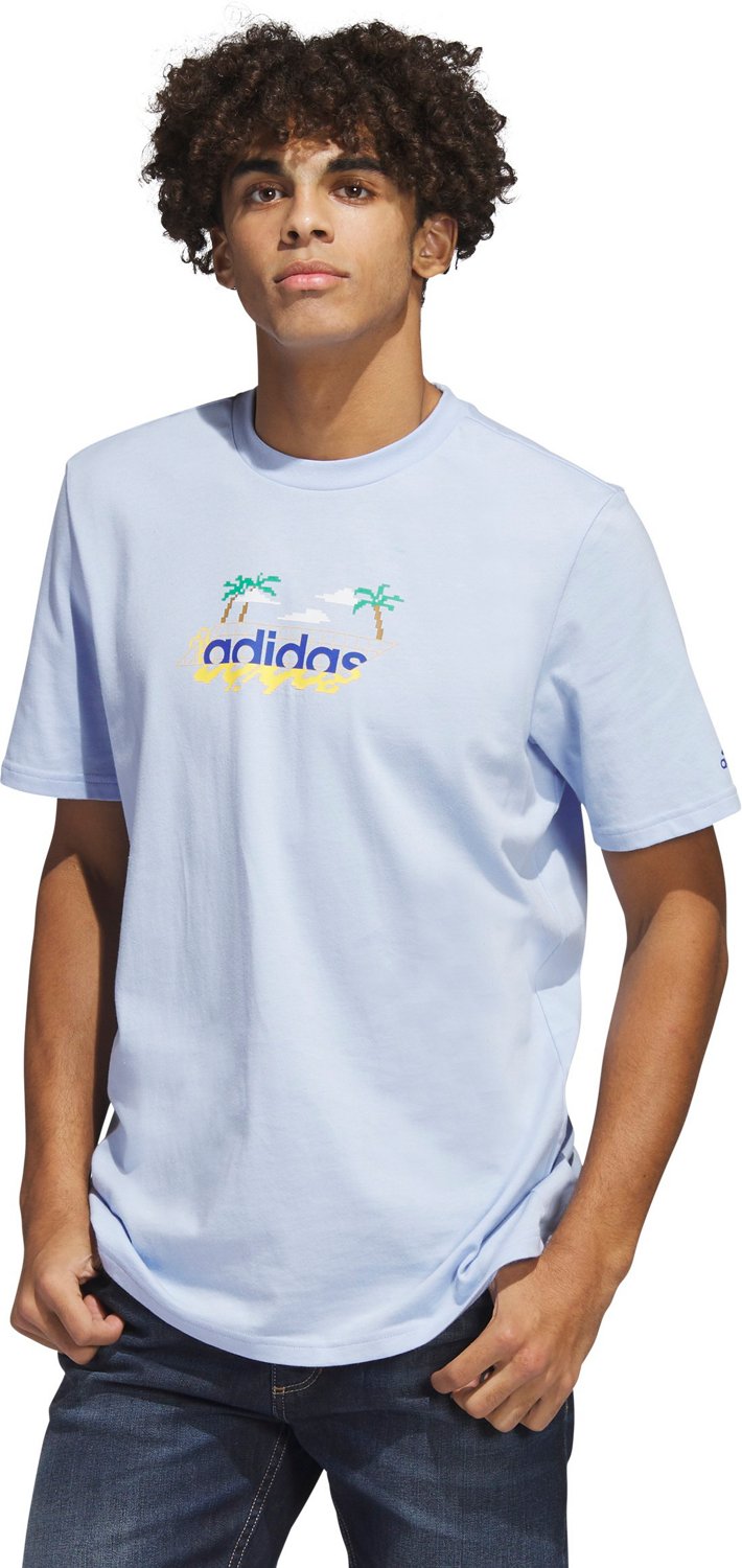 adidas Men's LIN Graphic Short Sleeve T-shirt | Academy