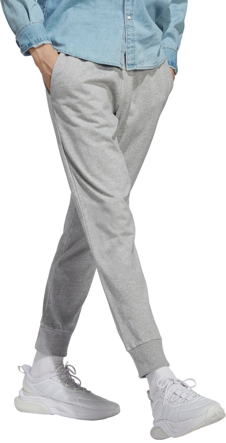 adidas Men's Essentials Jersey Cuffed Pants - view number 3