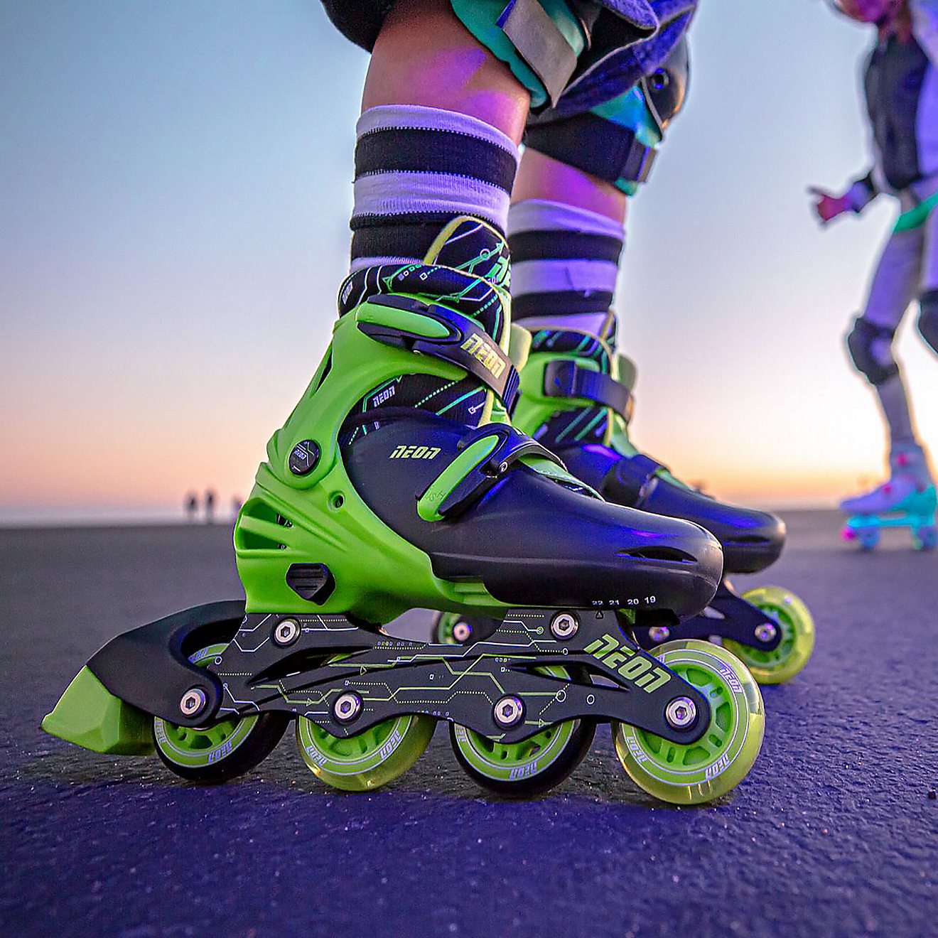 Yvolution Boys' 2-in-1 Combo Skates with LED Wheels                                                                              - view number 9
