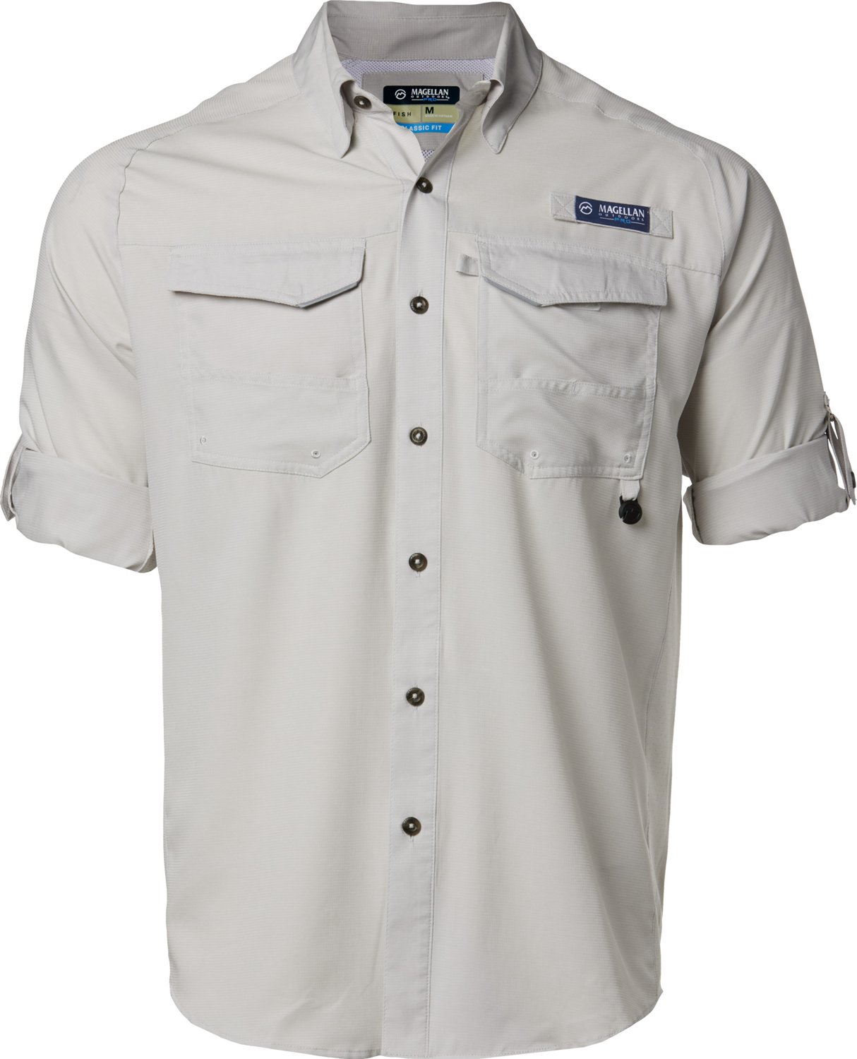 Magellan Outdoors, Shirts, Magellan Outdoors Mens Shirt Xl Gray Button  Down Long Sleeve