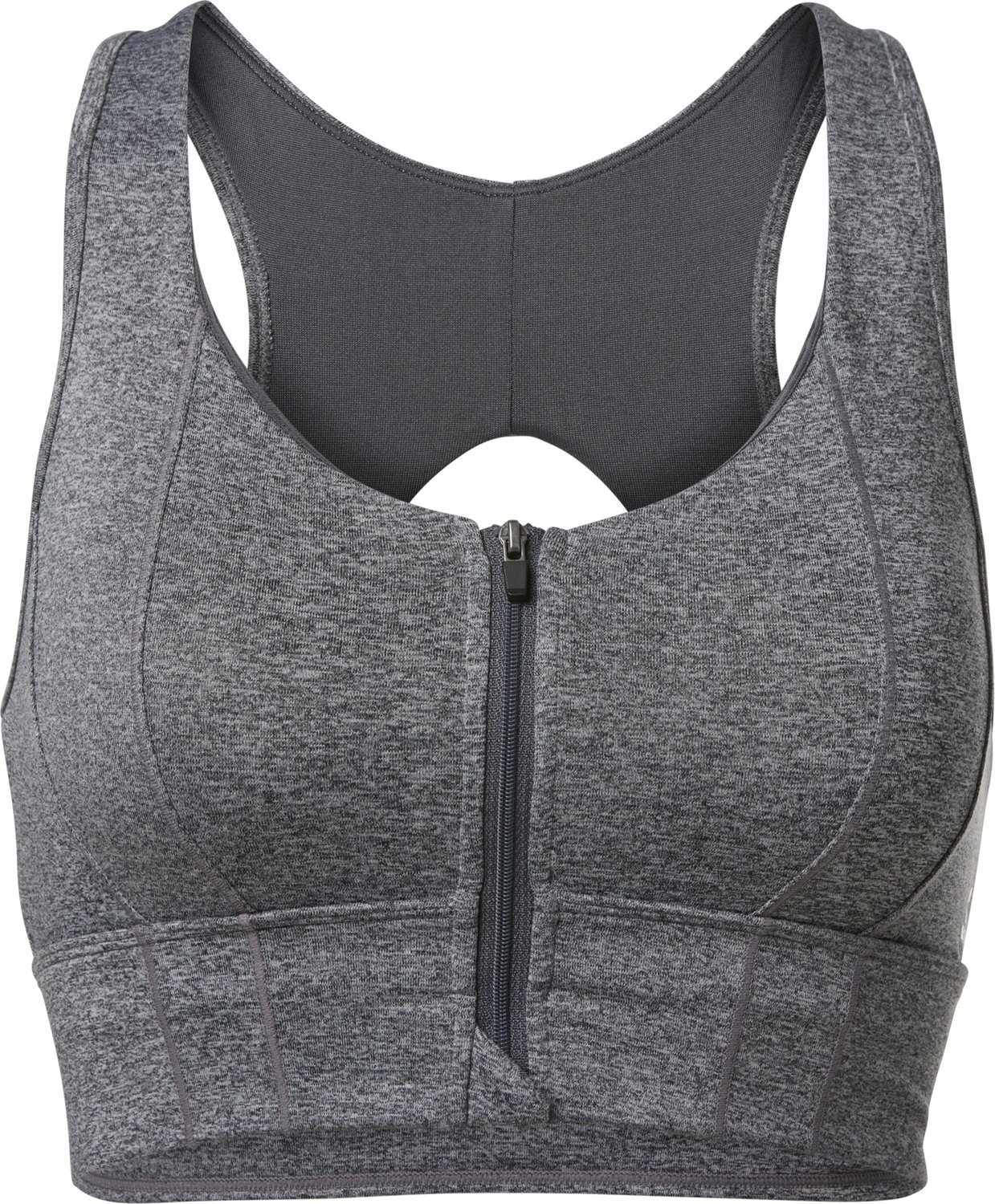 Buy VFUS Adjustable High Impact Sports Bras for Women Zip Front Full  Coverage and Lift Padded Compression Tops, Black, Large at