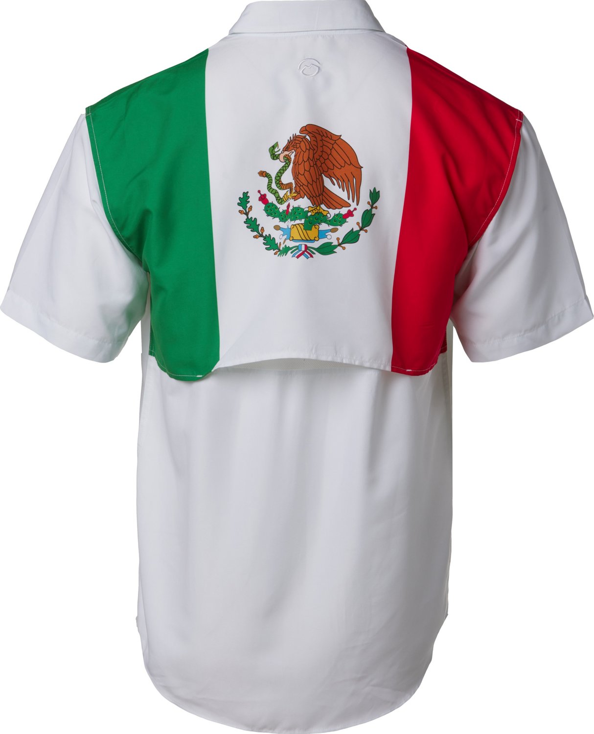 Magellan Outdoors Shirts | Magellan Lake Fork Fishing Shirt Men's XL White Flag Short Sleeve Outdoors | Color: Red/White | Size: XL | Mamabearsstuff's