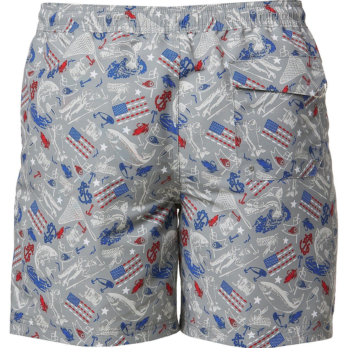 Magellan Outdoors Men's Local State Boat Print Shorts 7 in                                                                       - view number 2