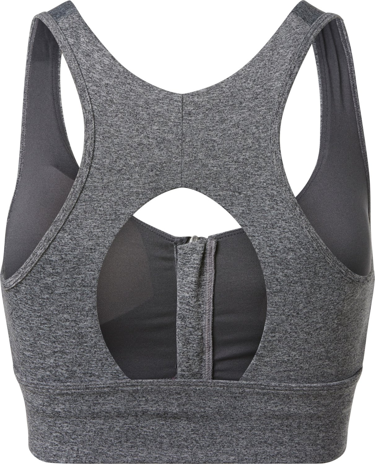 BCG Women's High Support Zip Front Open Back Bra Academy