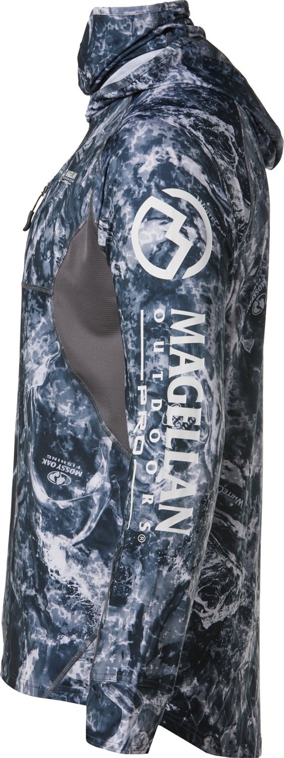 Magellan Outdoors Mens Pro Angler Gaiter Hoodie Academy