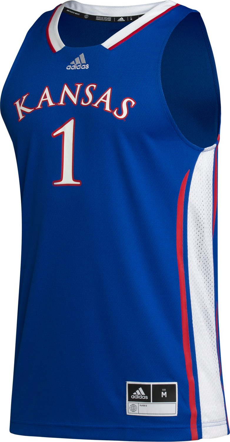 adidas Jayhawks Swingman Jersey - Grey | Men's Basketball | adidas US