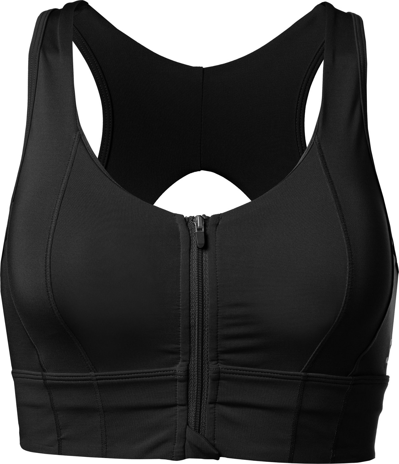 BCG Women's High Support Zip Front Open Back Bra