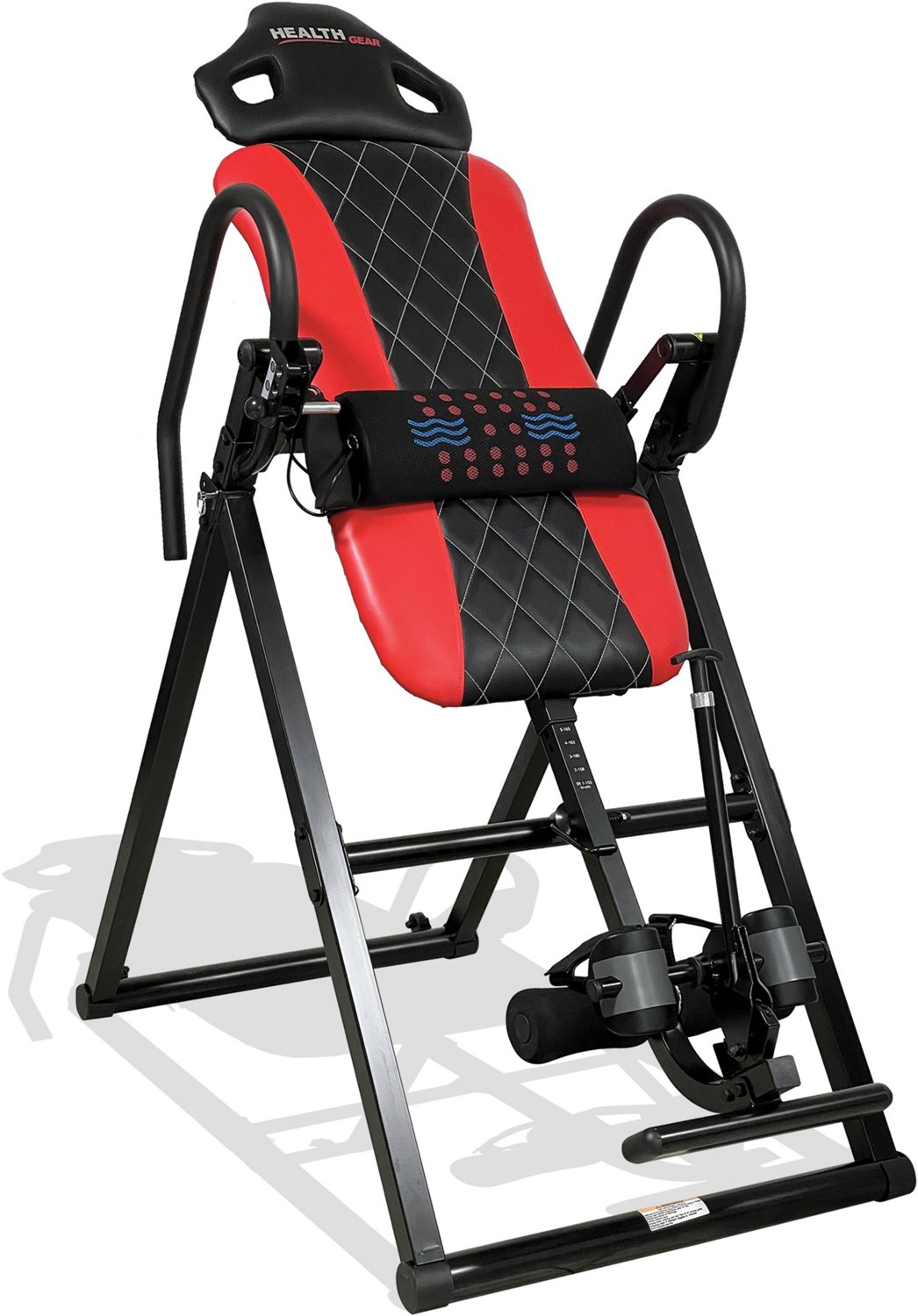 Health Gear Heat Massage Inversion Table Academy
