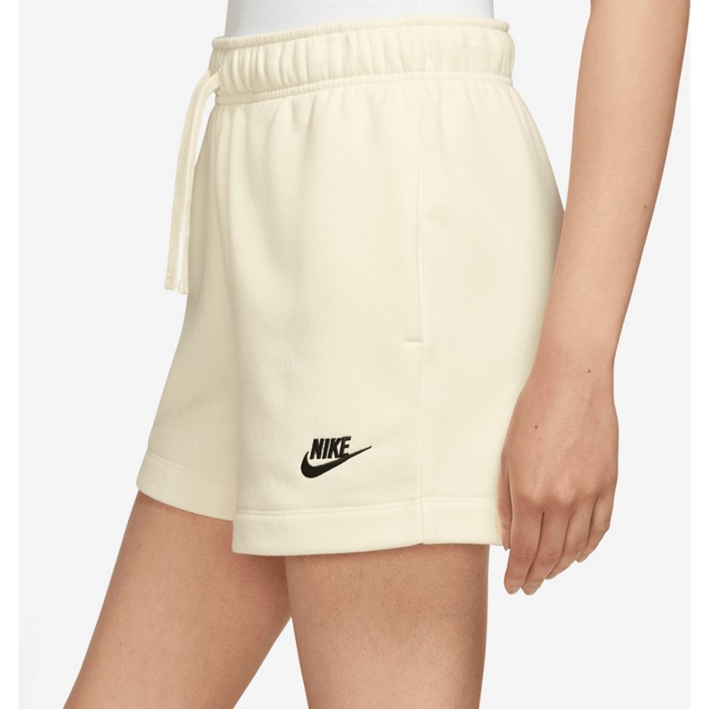Nike Women's Club Fleece Shorts White, X-Large - Women's Core/Basic Bottoms at Academy Sports product image
