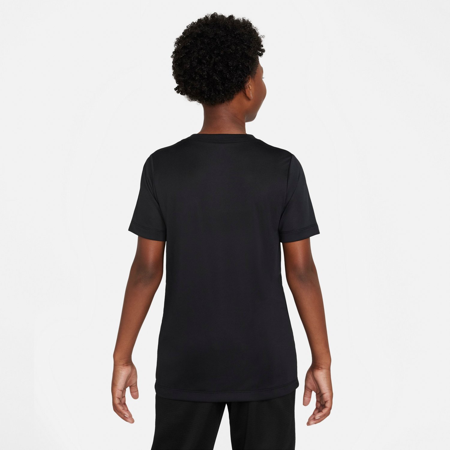 Nike Boys' Legend Swoosh Short Sleeve T-shirt                                                                                    - view number 2