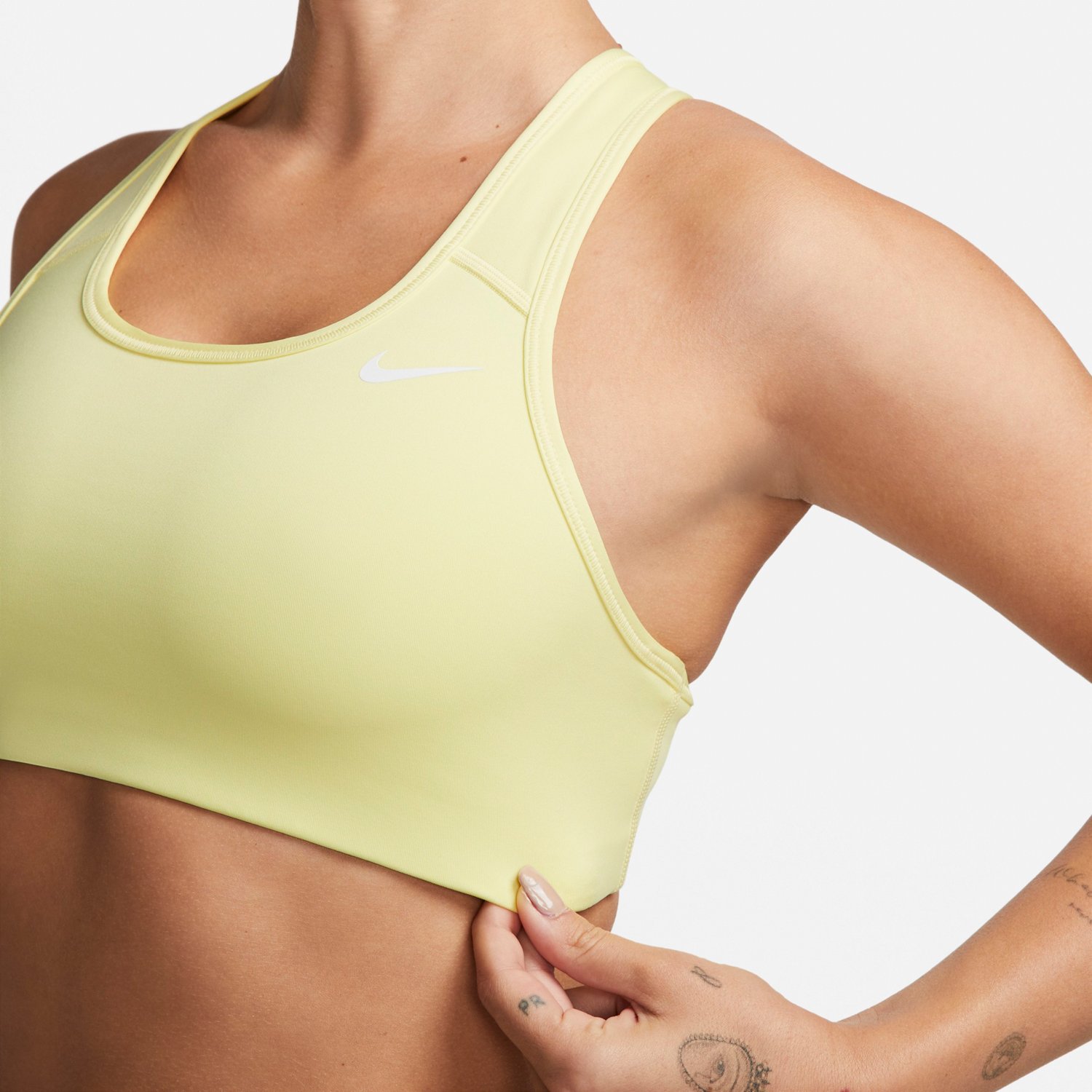 Nike Women's Swoosh Medium Impact Sports Bra - view number 4