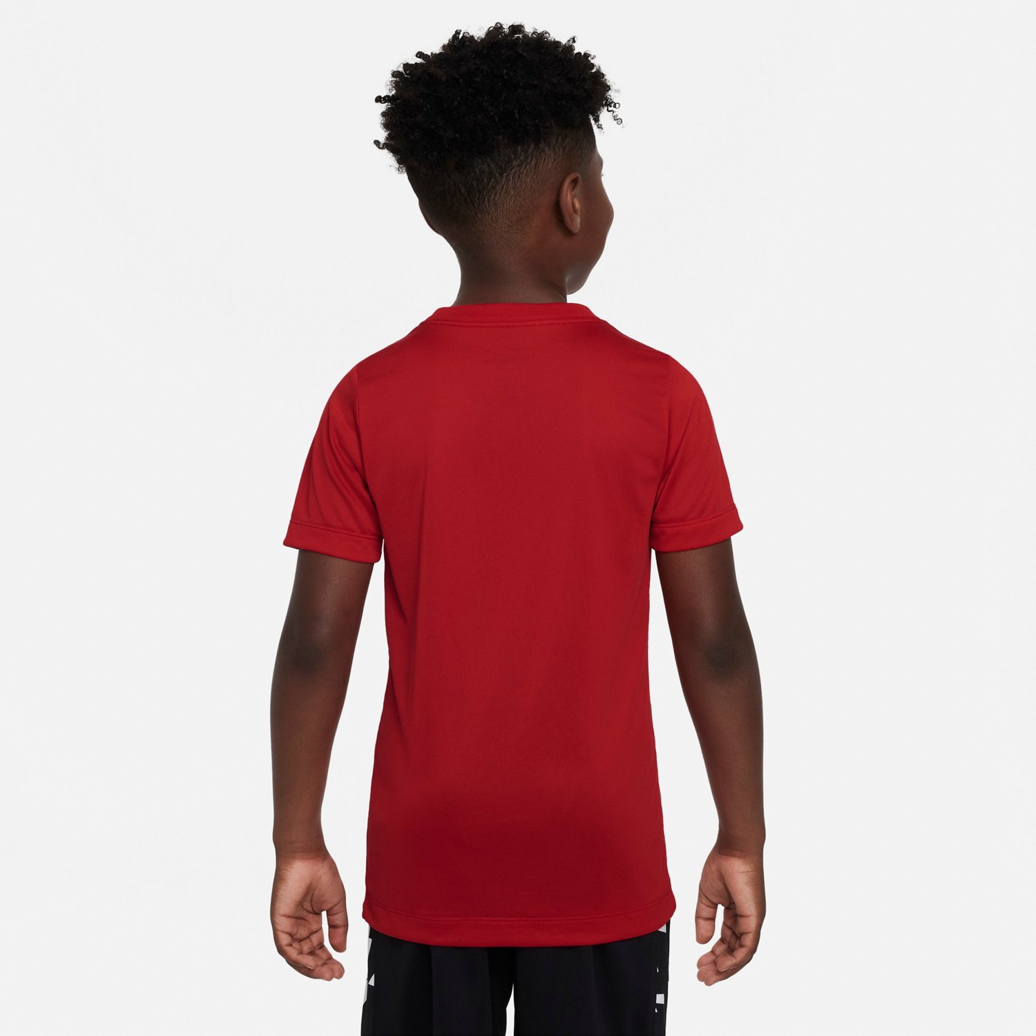 Nike Boys' Legend Swoosh Short Sleeve T-shirt                                                                                    - view number 2