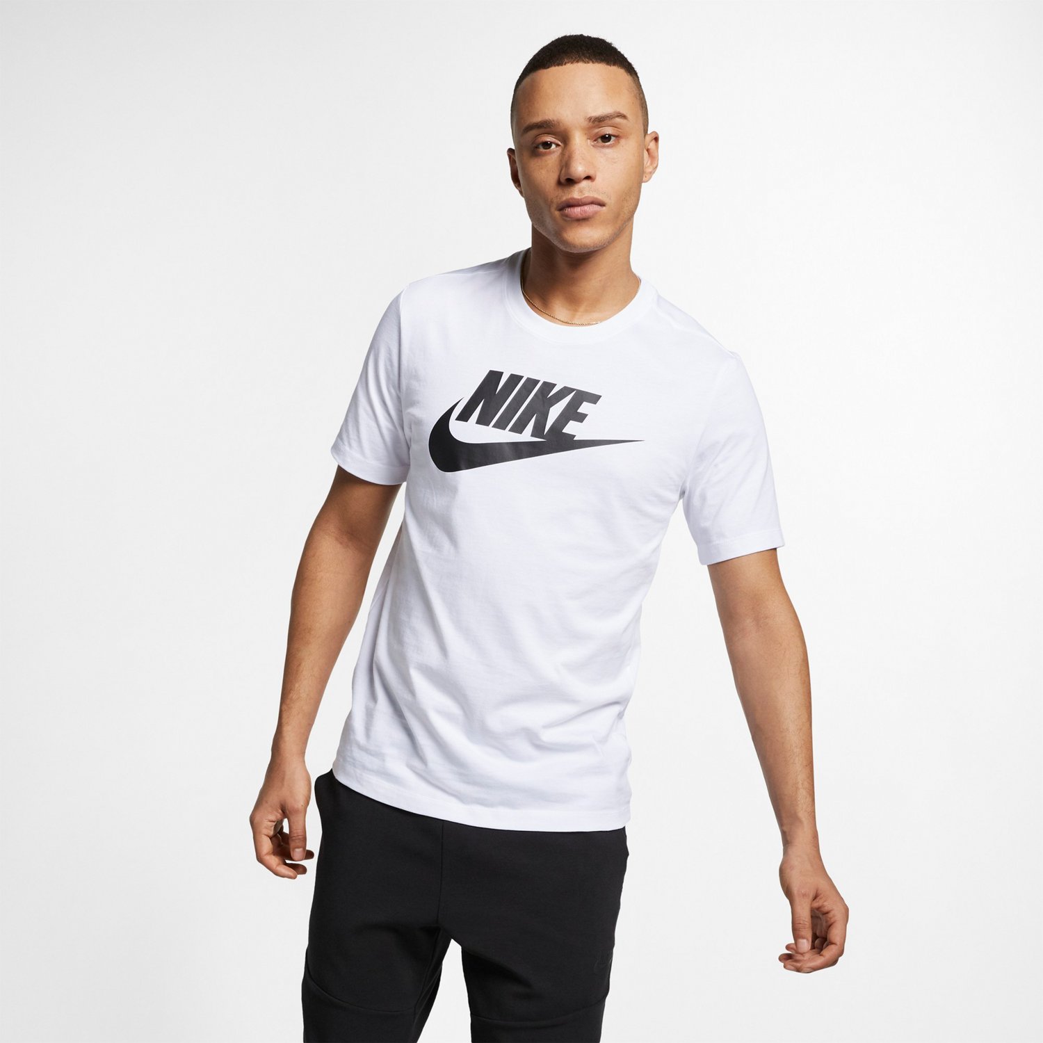 Nike Men's Nike Sportswear Icon Futura Short Sleeve T-shirt - view number 3