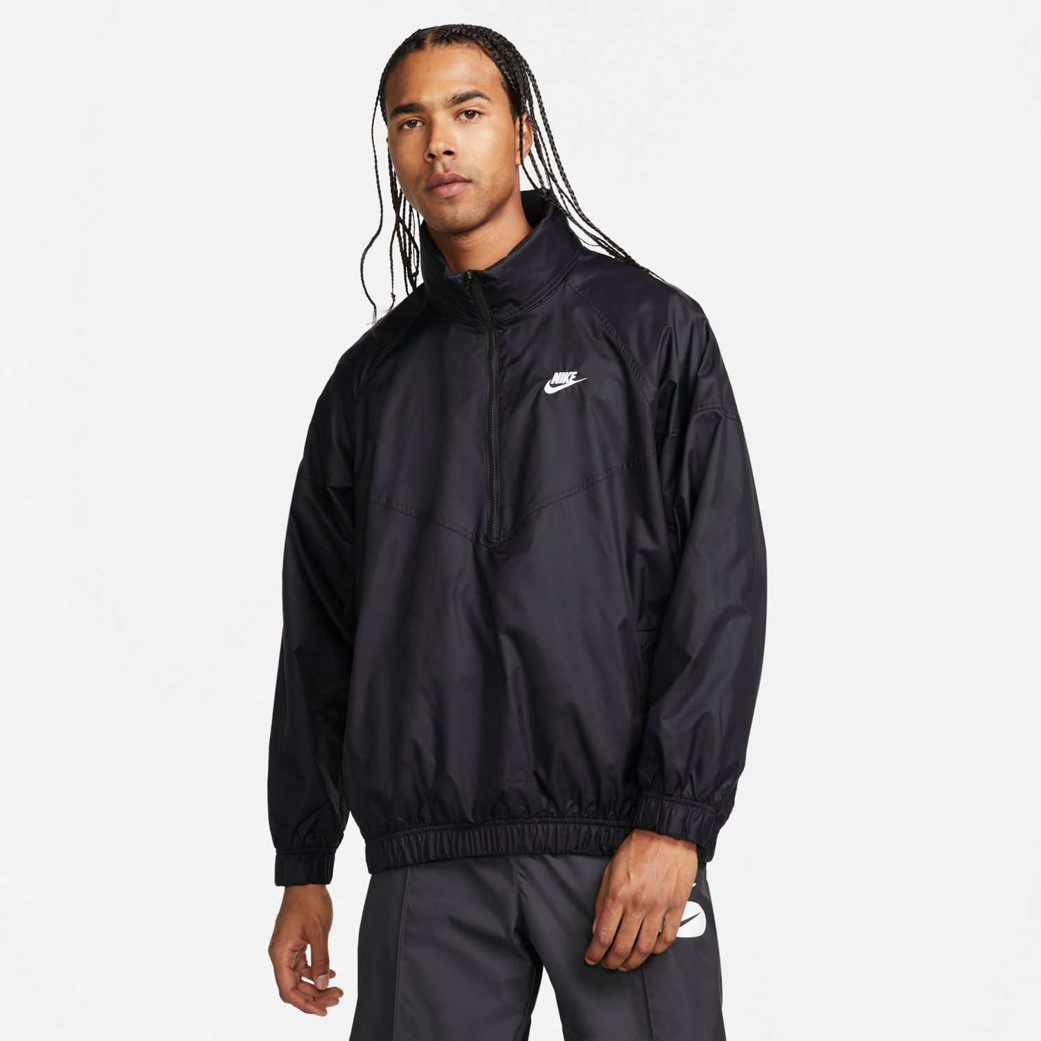 Nike taped sale woven anorak jacket