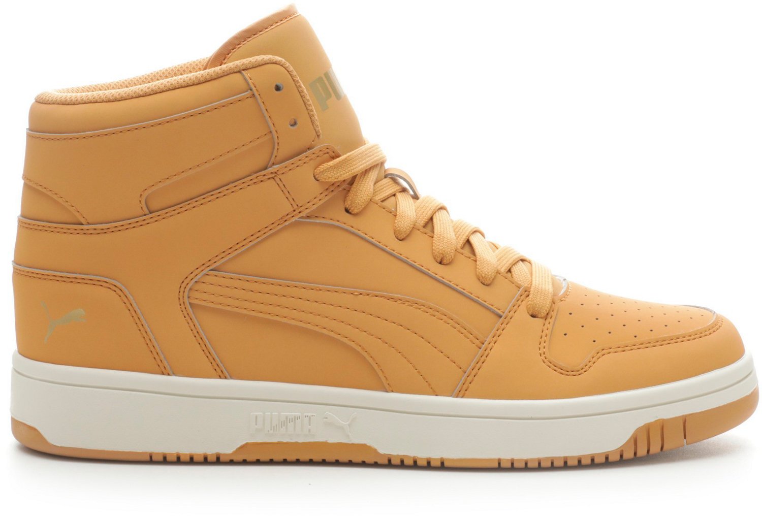 PUMA Men's Rebound LayUp Nubuck Basketball Shoes Academy