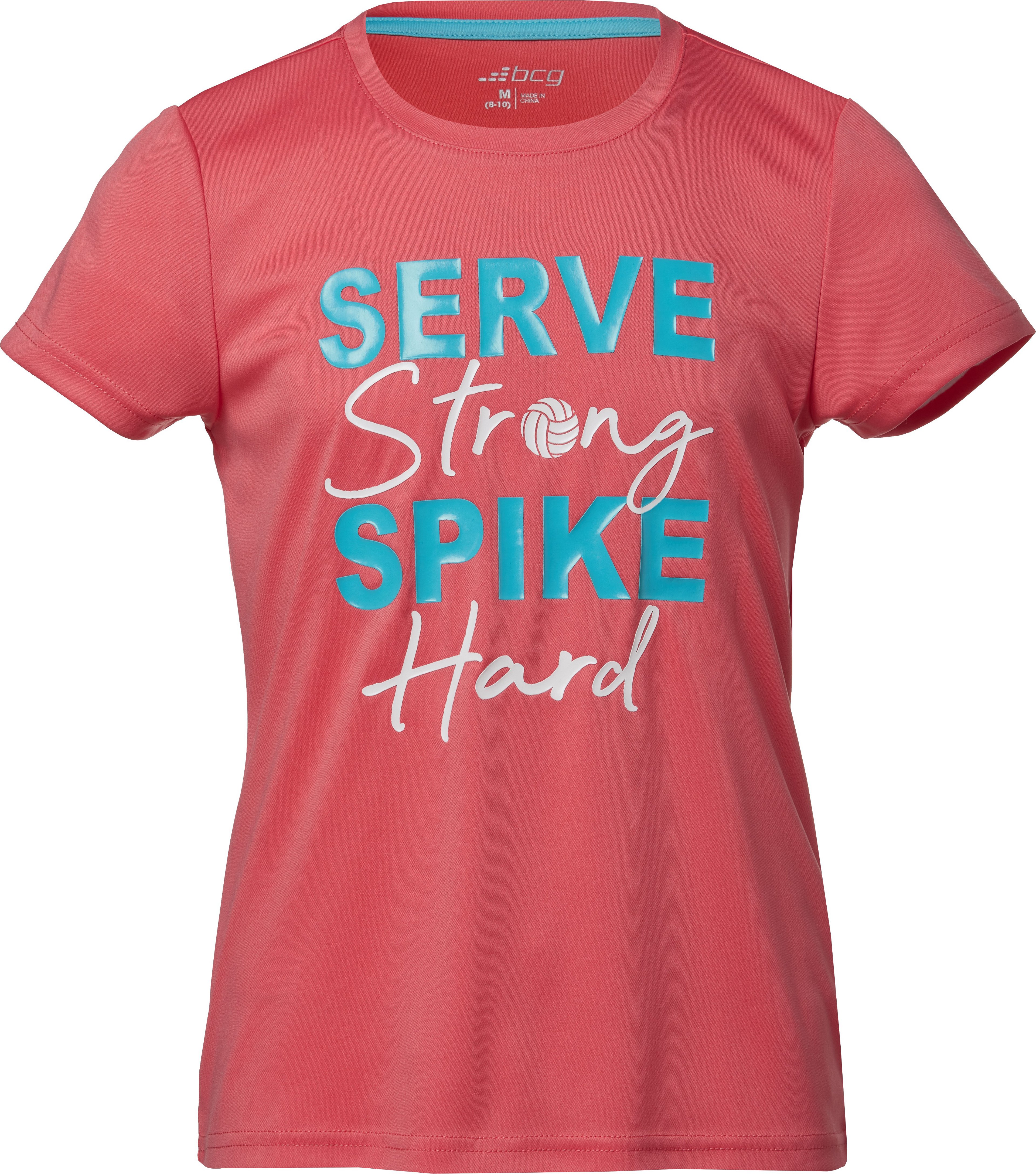 BCG Girls' Turbo Serve Spike T-shirt