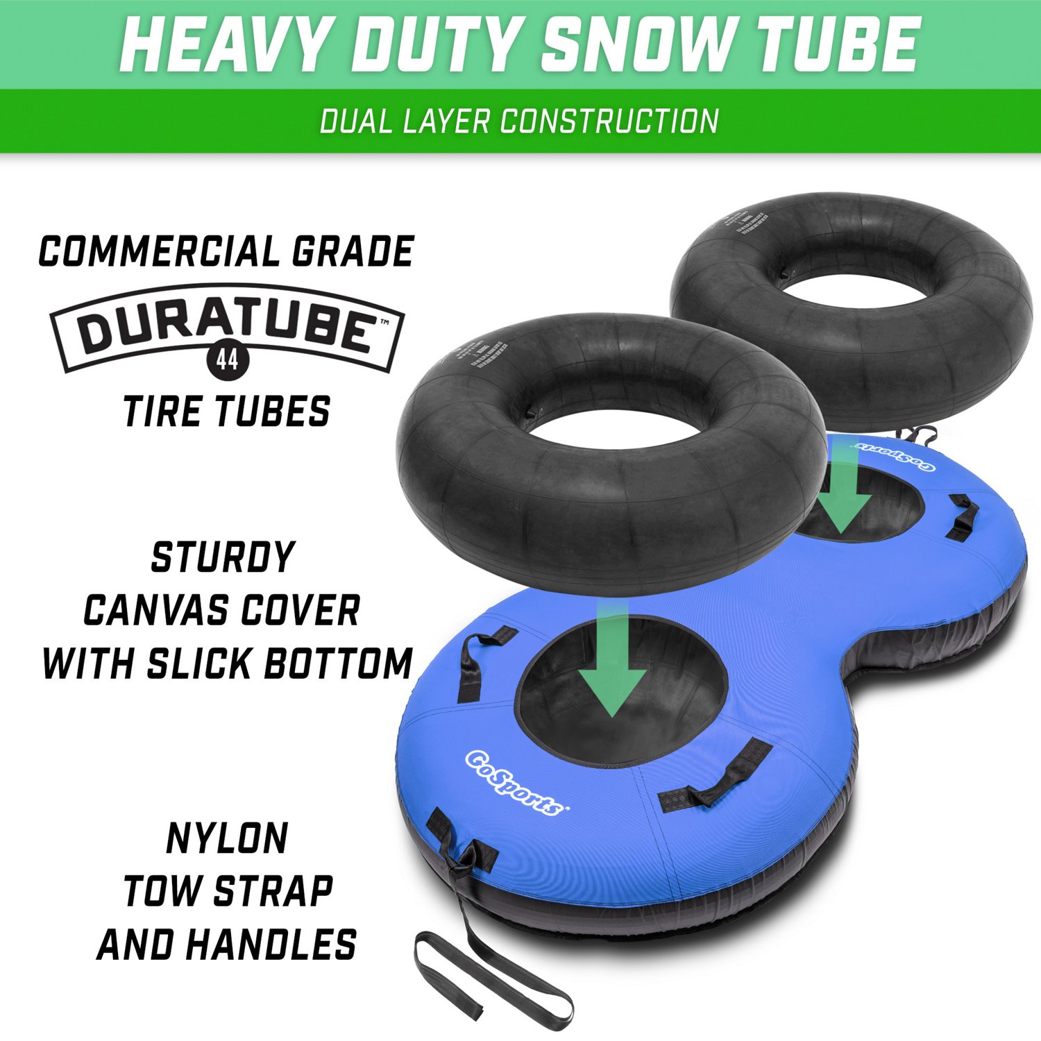 GoSports Heavy Duty 44in Snow Tube - view number 3