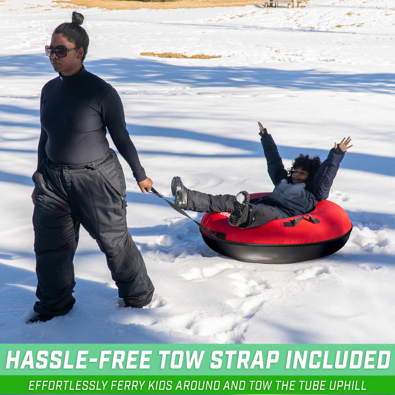 GoSports 40in Hard Bottom Commercial Grade Snow Tube - view number 4