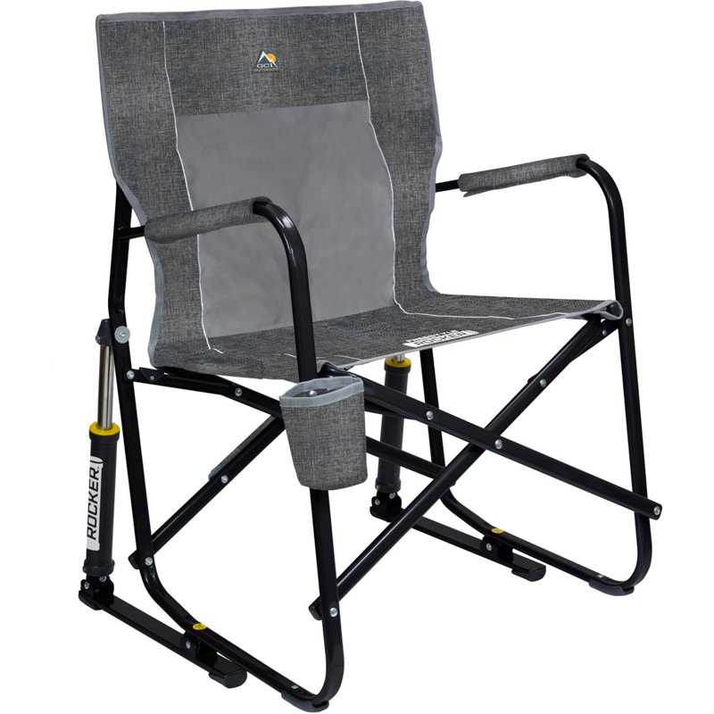 GCI Outdoor Freestyle Rocker™ Portable Rocking Chair Gray - Collapsible Furniture at Academy Sports