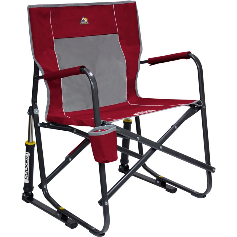 GCI Outdoor Freestyle Rocker™ Portable Rocking Chair Red - Collapsible Furniture at Academy Sports