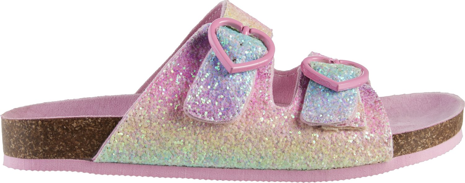 O'Rageous Girls' Glitter Sandals