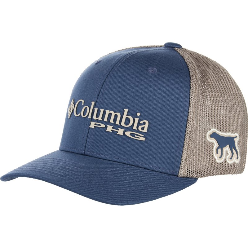 Columbia Sportswear Men's PHG Logo Ball Cap Navy Blue, Large/X-Large - Men's Hunting/Fishing Headwear at Academy Sports