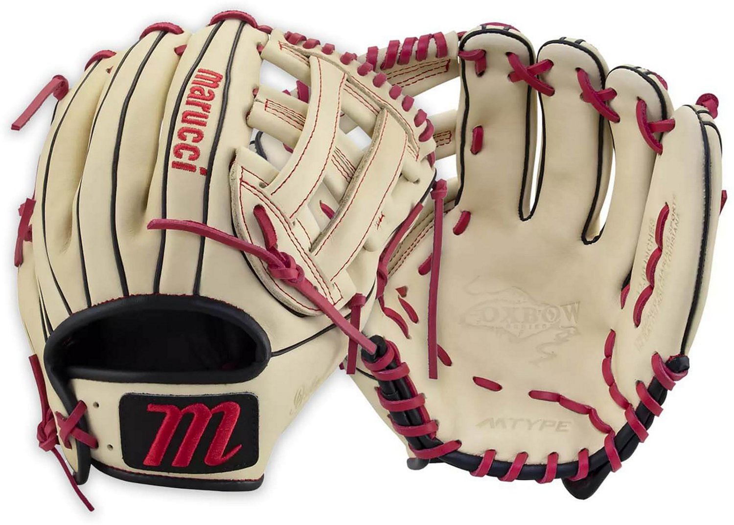 Marucci Adults' Oxbow M Type H-Web 12 in Baseball Glove