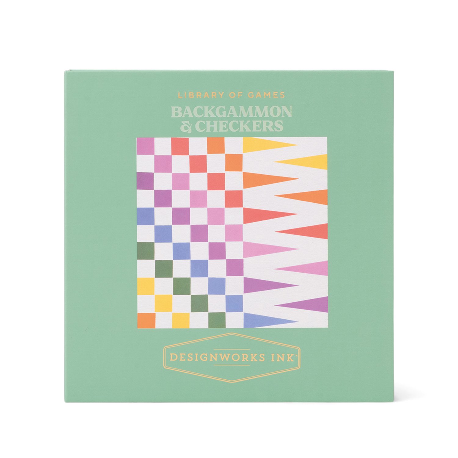 DesignWorks Ink Library Of Games Backgammon And Checkers