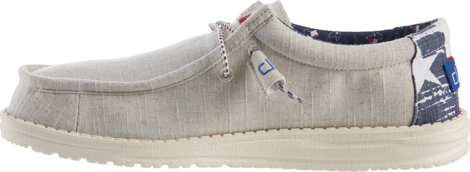 HEYDUDE Men's Wally Texas Canvas Slip-On Shoes                                                                                   - view number 2