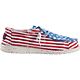 Hey Dude Men's Wally Patriotic Stars and Stripes Mocs                                                                            - view number 1 selected
