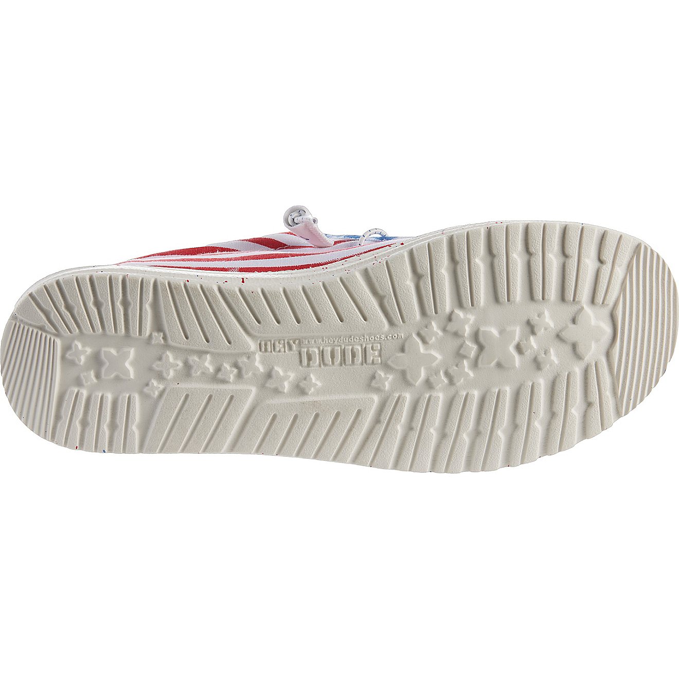 Hey Dude Men's Wally Patriotic Stars and Stripes Mocs                                                                            - view number 4