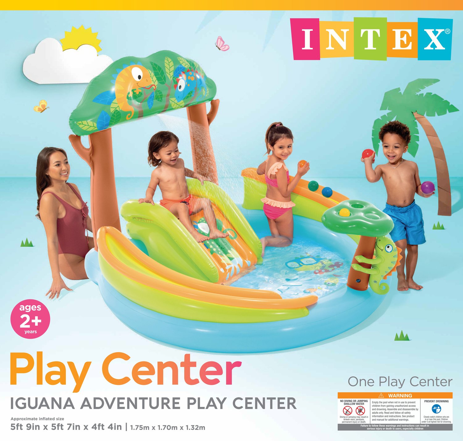 INTEX Iguana Adventure Play Center                                                                                               - view number 4
