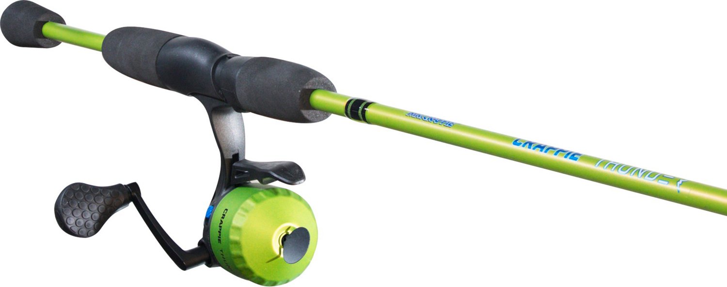 Crappie Thunder Underspin Jig/Troll Rod and Reel Combo