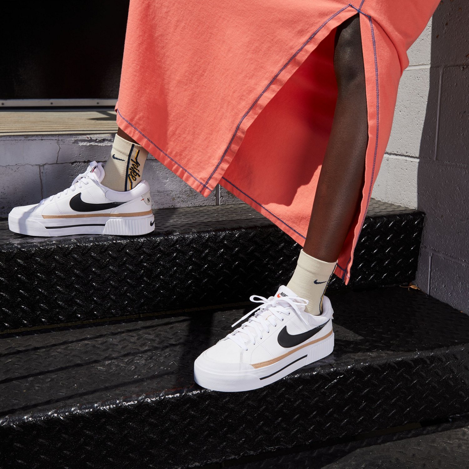 Nike Women's Court Legacy Lift Platform Shoes | Academy