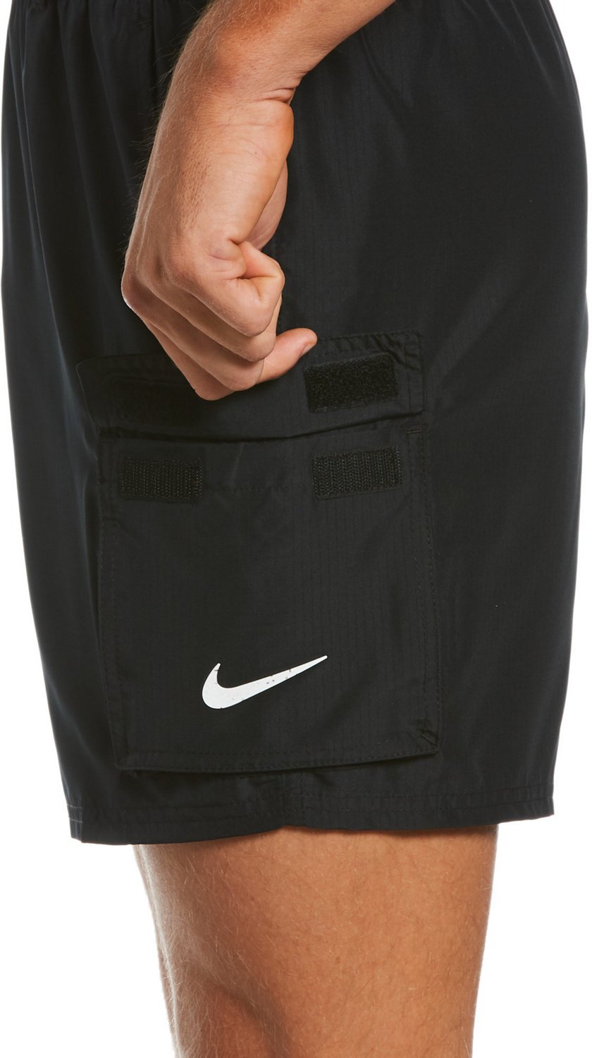 Nike Men's 5 Belted Packable Swim Trunks
