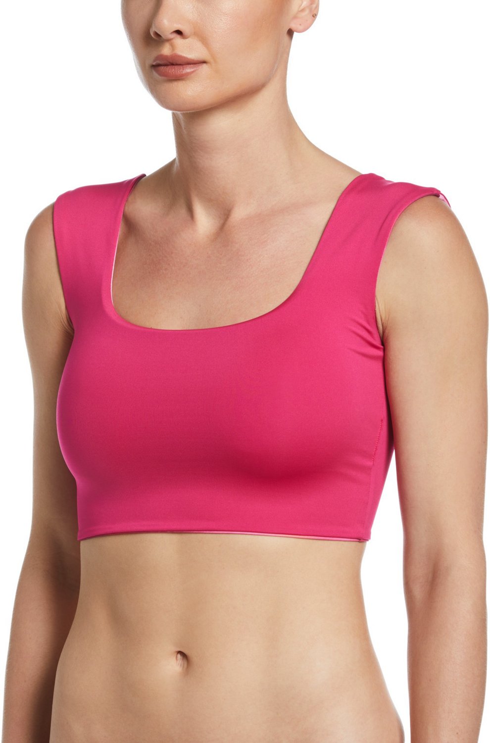 Nike Women’s Aurora Borealis Reversible Crop Top Swim Top - view number 5