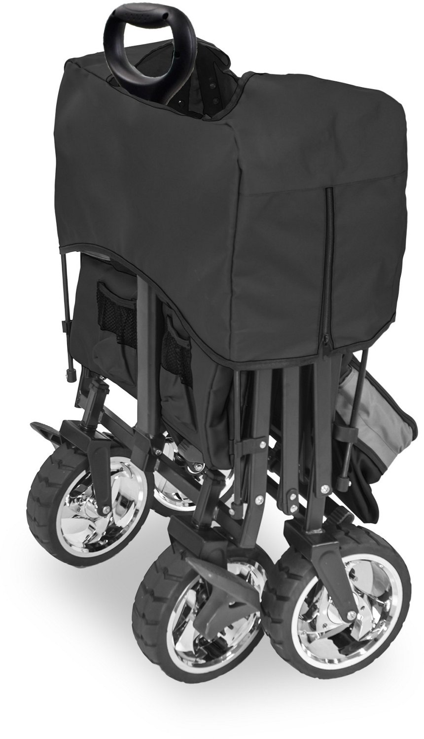 Wonderfold Wagon Push and Pull Utility Wagon with Canopy and Brakes                                                              - view number 5