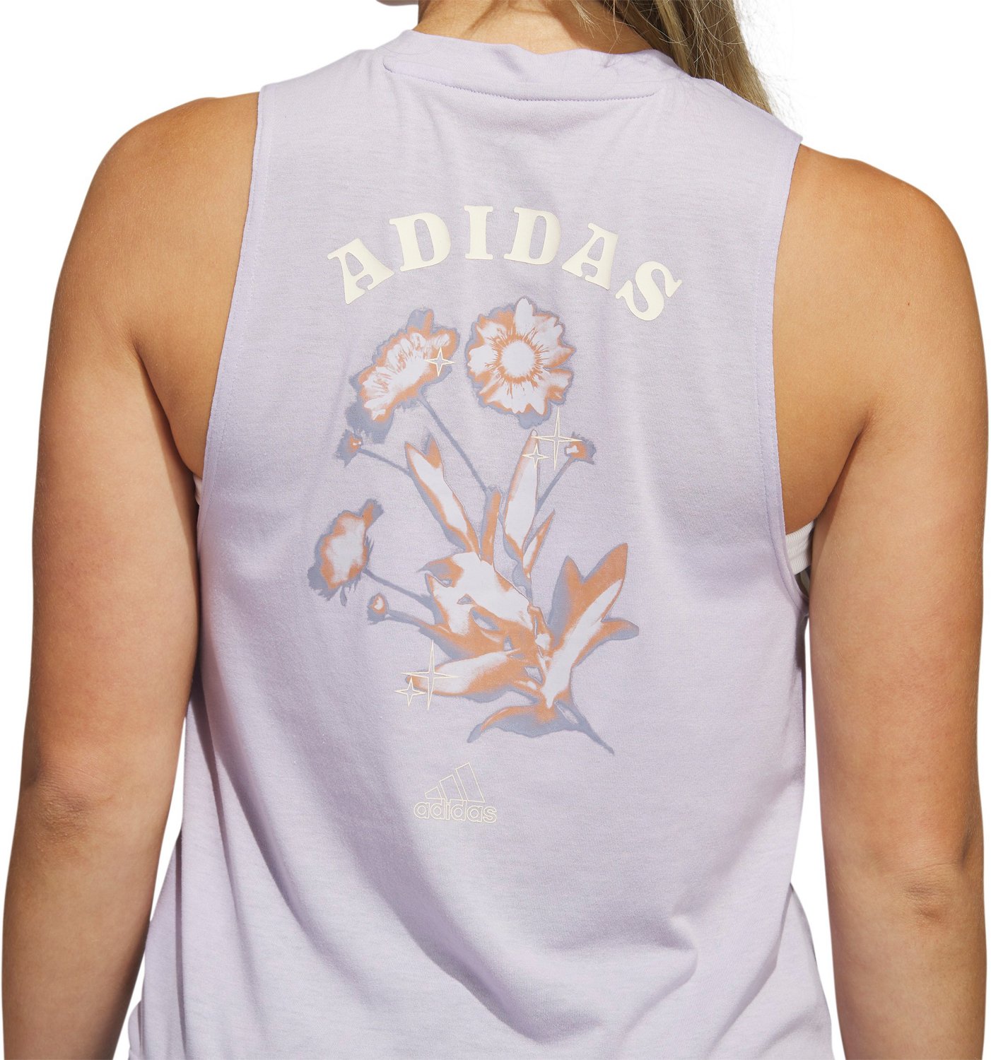adidas Women's Bloom Knot Tank Top - view number 5
