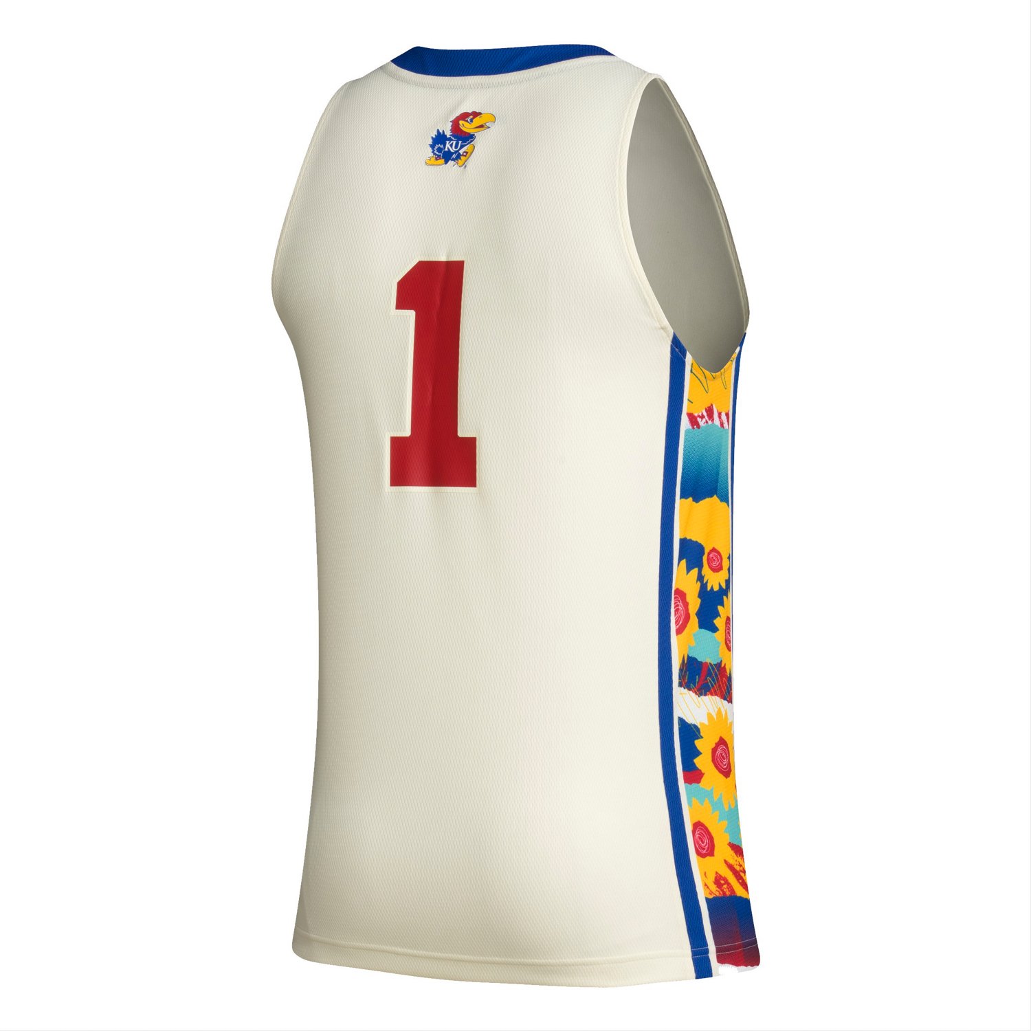 adidas Men's University of Kansas BHM Replica Basketball Jersey Academy