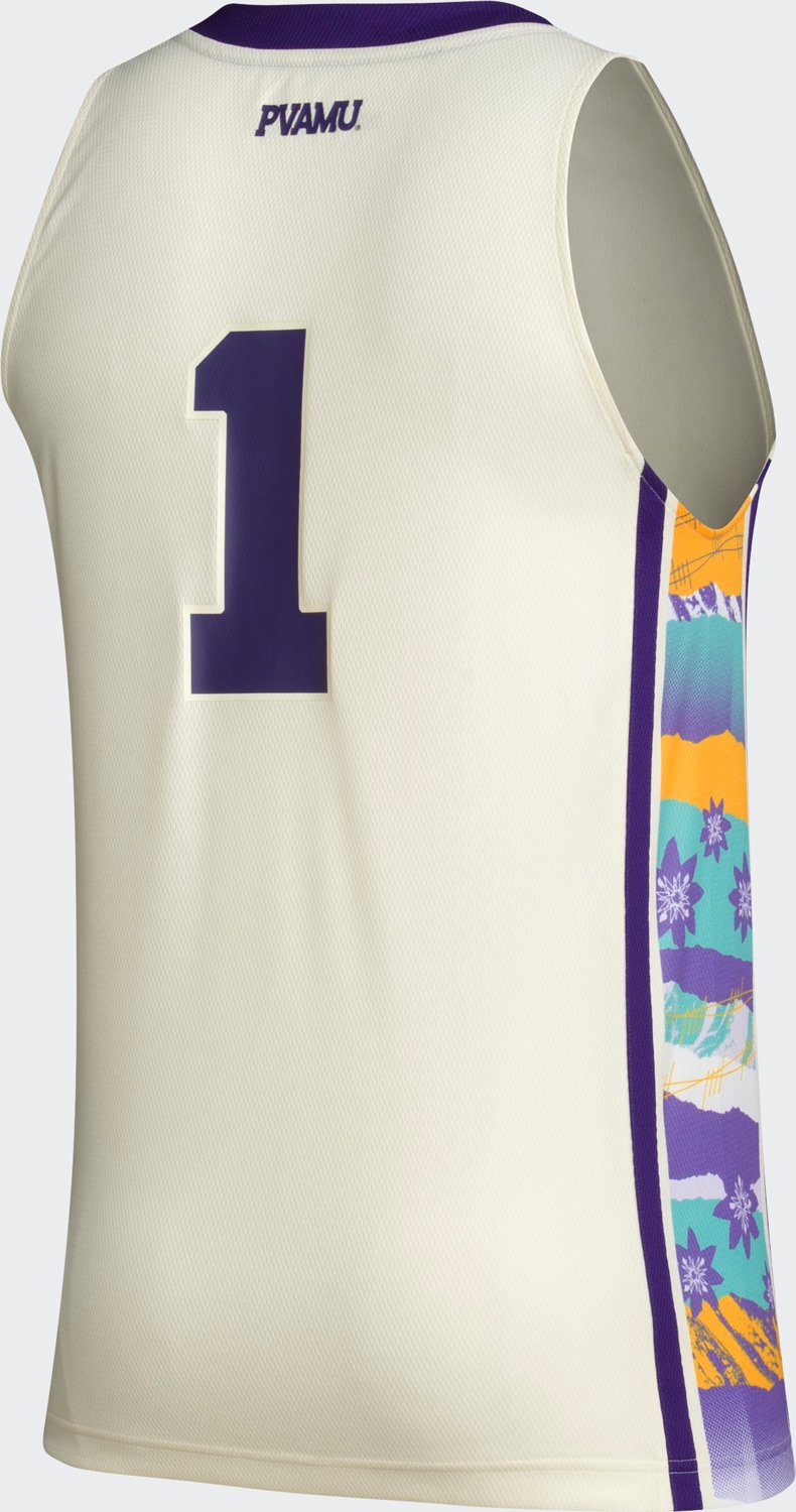 adidas Men's Prairie View A&M University BHM Replica Basketball Jersey - view number 2