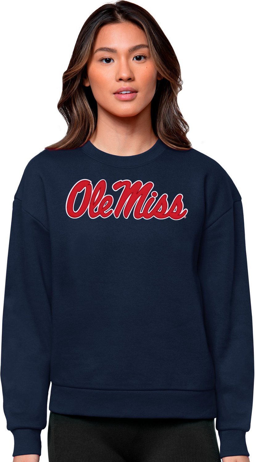 Antigua Women's University of Mississippi Victory Crew Sweatshirt - view number 1