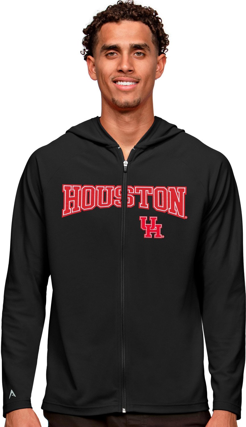 Antigua Men's University of Houston Legacy Full Zip Hoodie