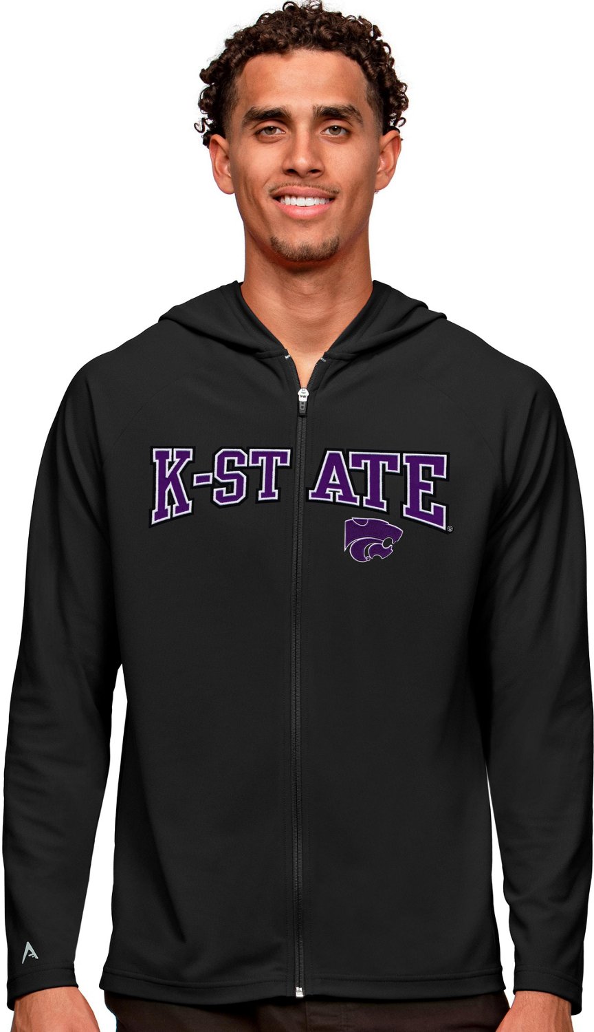 Antigua Men's Kansas State University Legacy Full Zip Hoodie